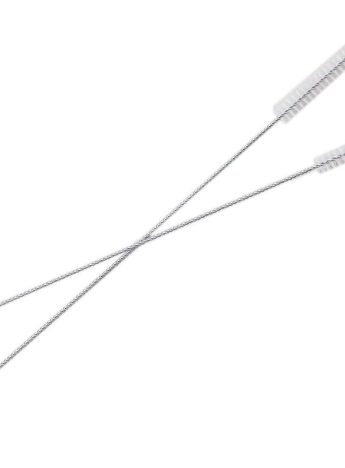 Stainless Steel Straws Cleaning Brush Perfect for Reusable Tumbler Straws (2 Brushes)